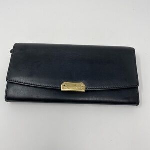 Black Leather Burberry Wallet